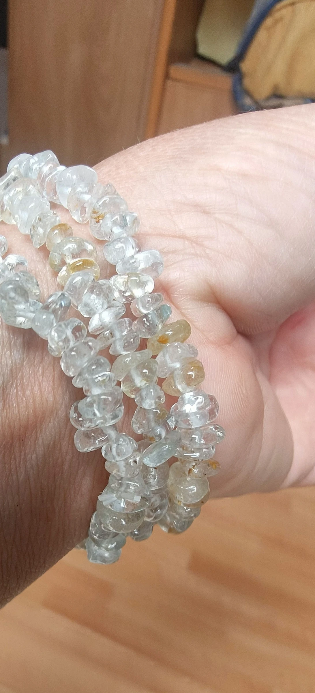 Bracelet en topaze bleue de Namibie – photo 2